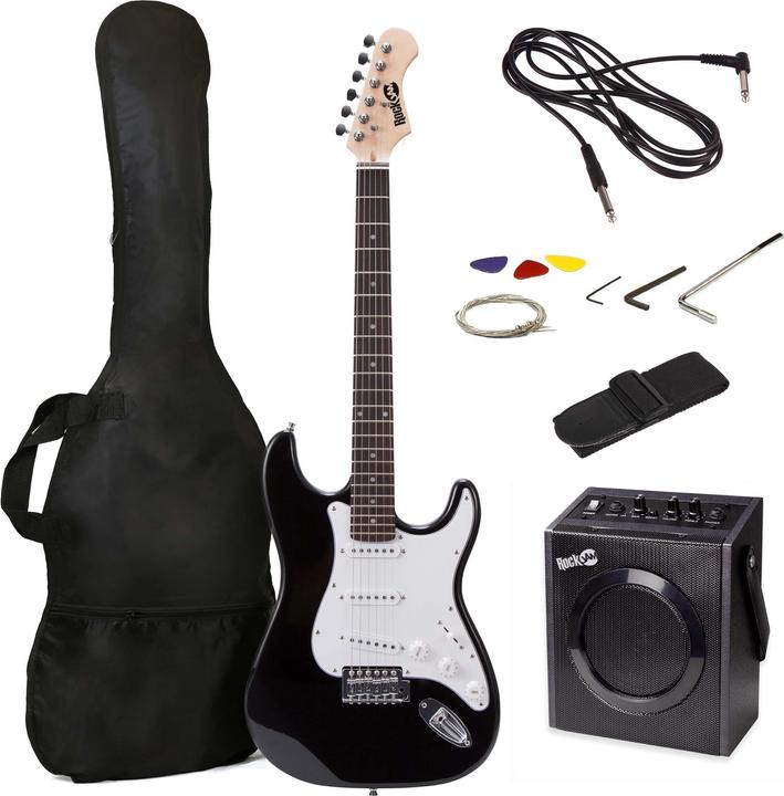 Image du produit PDT RockJam Elec Guitar Super Kit (Guitare électrique, Bois de tilleul)