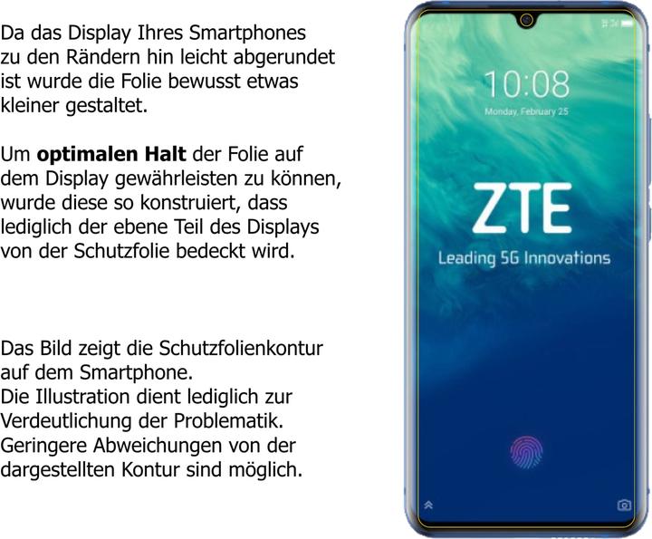 Immagine prodotto Dipos Pellicola Protettiva Antiriflesso (5 Pezzo/i, ZTE Axon 10s Pro 5G)