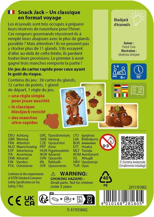 Actual product image Haba Snack Jack (f) (MQ6)