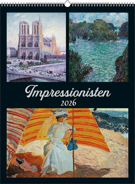 Produktbild Alpha Edition Impressionisten 2026 - Bild-Kalender 42x56 cm - Impressionists - Kunstkalender - Wand-Kalender - (Deutsch)