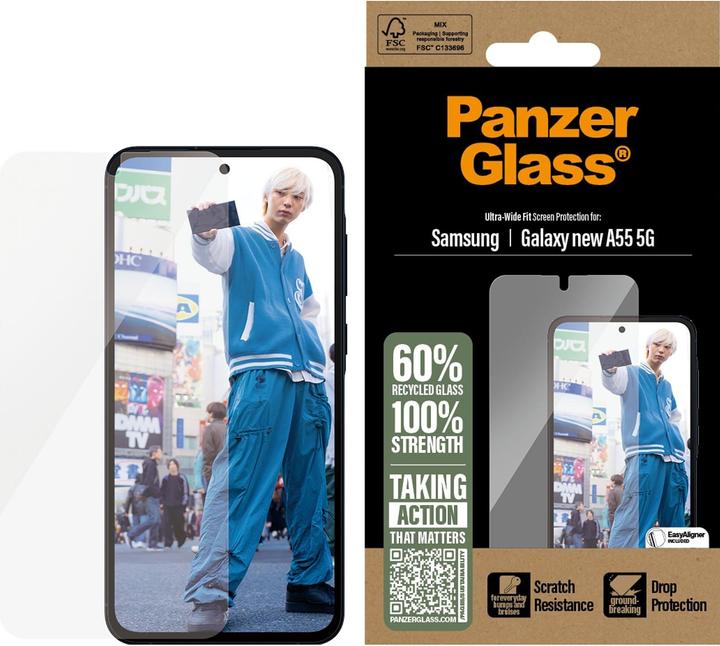 Image du produit PanzerGlass Ultra-Wide Fit (1 pièce(s), Samsung Galaxy A56)