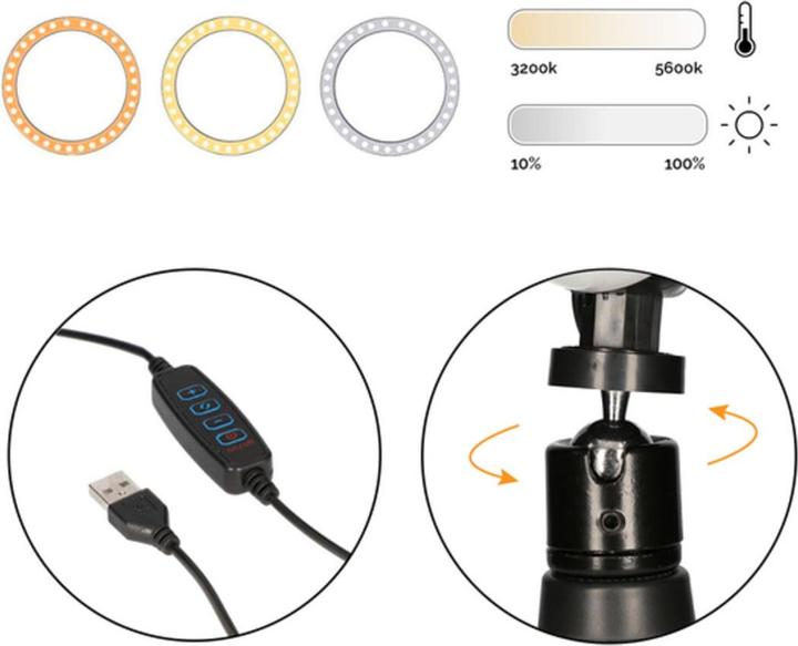 Actual product image KSIX Studio Live Kit (Ring light)