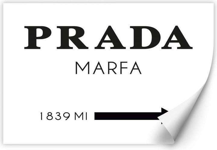 Actual product image Trenddeko Prada Marfa (80 x 50 cm)