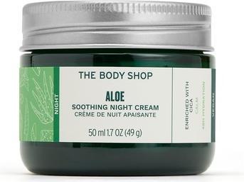 Body Shop Aloe Vera Night Cream for Sensitive Skin 50ml (50 ml, Nachtcreme)
