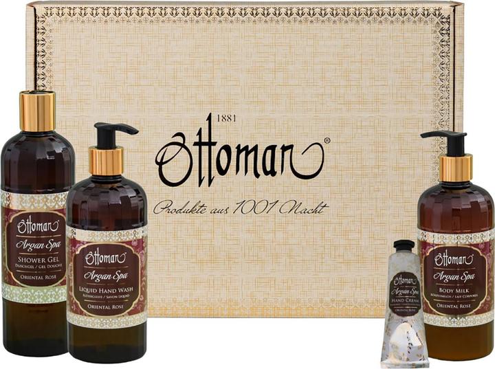 Natura Punto 4er-Geschenkset mit Duschgel, Handseife, Body Milk und Handcreme (Körperpflegeset)