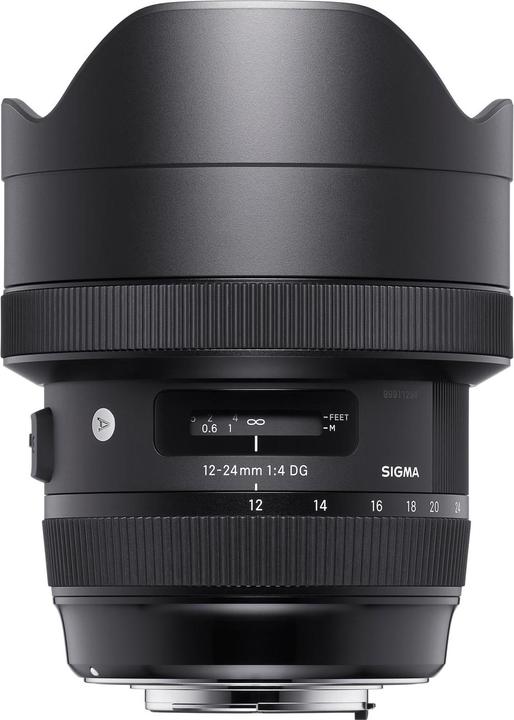 Image du produit Sigma 12-24mm f/4.0 DG HSM ART, Canon EF (Canon EF-S, Canon EF, APS-C / DX, Plein format)