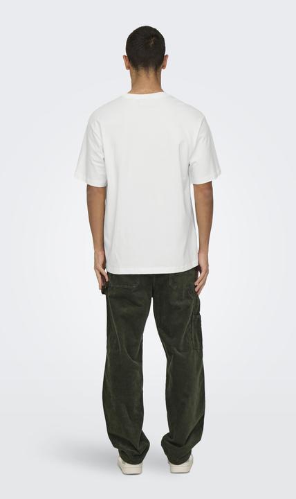 Actual product image Only & Sons Onscurated Rlx Print Ss Tee Noos (L)