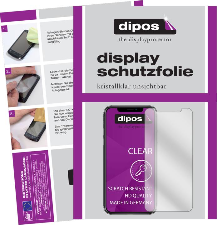 Produktbild Dipos Displayschutzfolie Crystalclear (6 Stück, Apple iPhone 11)