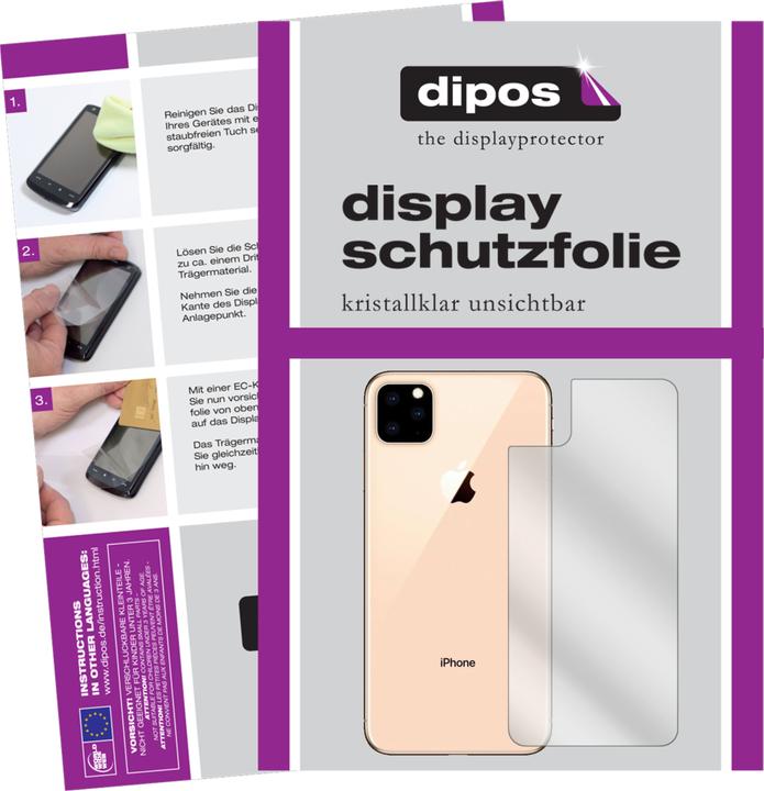 Actual product image Dipos Screen Protector Crystalclear (1 Piece, Apple iPhone 11 Pro)