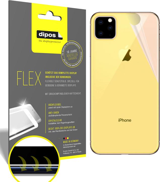 Actual product image Dipos Screen Protector Full-Cover 3D (2 Piece, Apple iPhone 11 Pro)