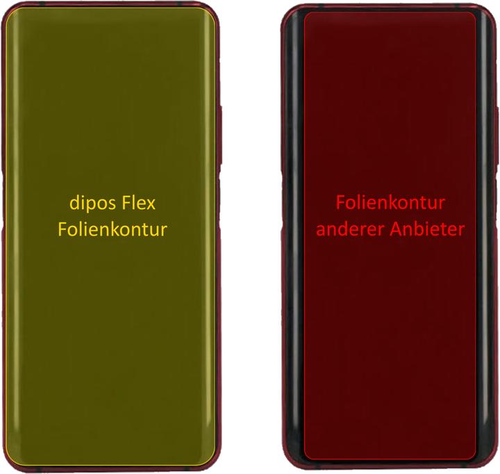 Actual product image Dipos Screen Protector Full-Cover 3D (2 Piece, ZTE Nubia Z20)