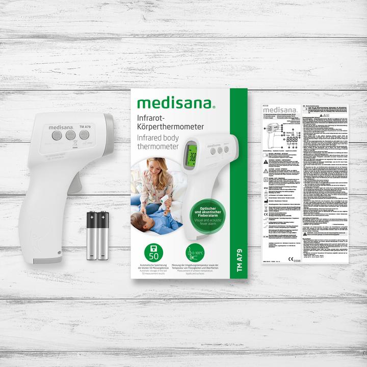 Actual product image Medisana TM A79 Infrared (Forehead, Non-contact)