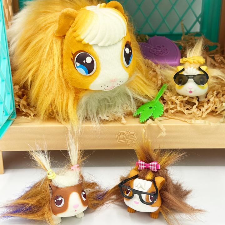 Produktbild Little Mama Surprise mit Stall und 3 Überraschungsbabys (22.30 cm)