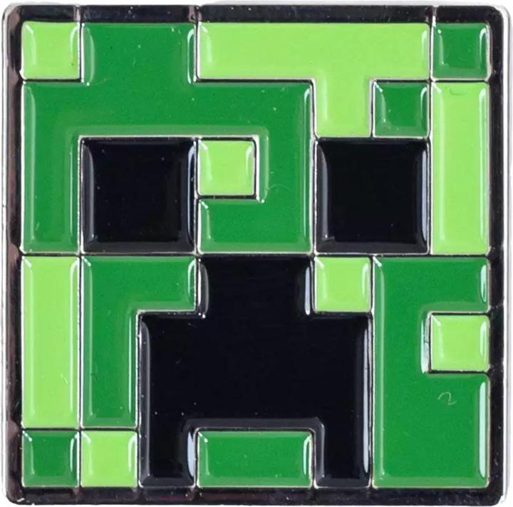 Minecraft Nadel Abzeichen Emaille