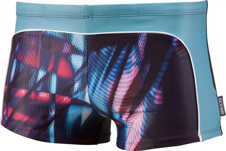 Beco Beermann GmbH Badehose Herren UV 50 + Standard | schwarz/bunt | 10 (10)
