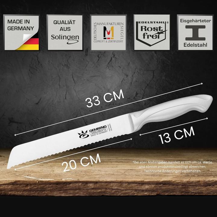 Actual product image Gehring Ergo Grip Brotmesser (20 cm)