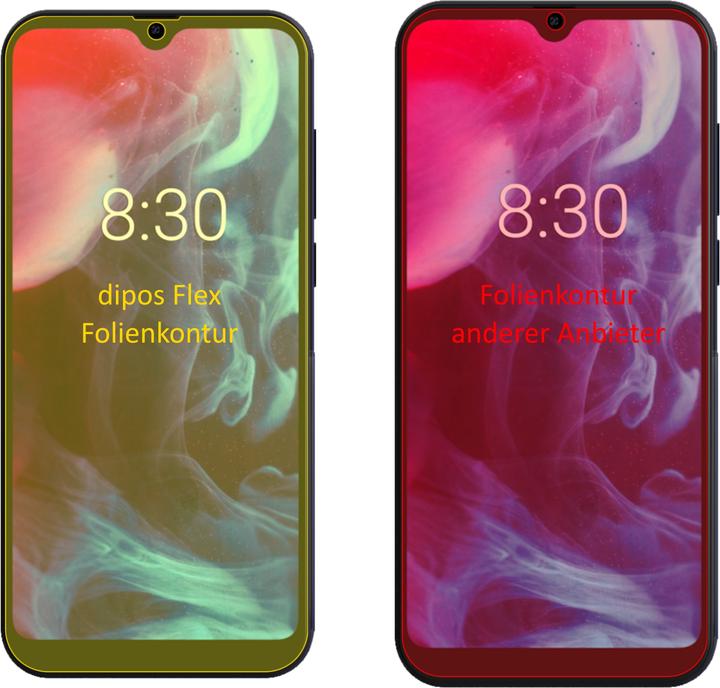 Produktbild Dipos Displayschutzfolie Full-Cover 3D (2 Stück, Archos Oxygen 63)