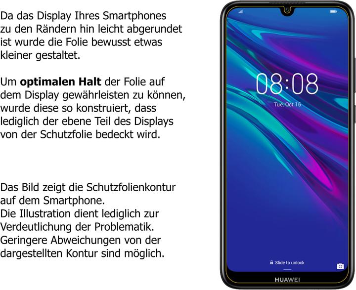 Actual product image Dipos Screen Protector Anti-Shock (1 Piece, Huawei Y6s)