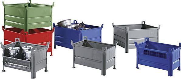 Immagine prodotto Heson-Werk Contenitore impilabile a parete piena, LxL 500 x 800 mm