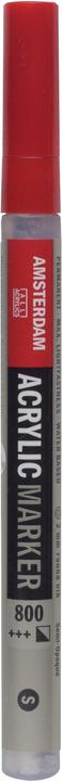 Amsterdam Acrylic marker S 1 piece, silver gray (Silver grey, 2 mm, 1 x)