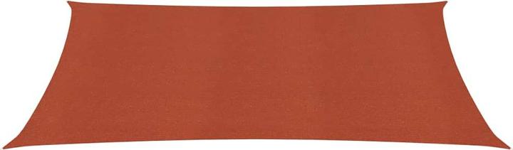 Image du produit VidaXL Sonnensegel 160 g/m² Rechteckig rot HDPE (3,5 x 5 m)