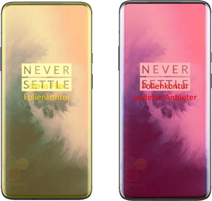 Immagine prodotto Dipos Pellicola Protettiva Full-Cover 3D (3 Pezzo/i, OnePlus 7 Pro 5G)