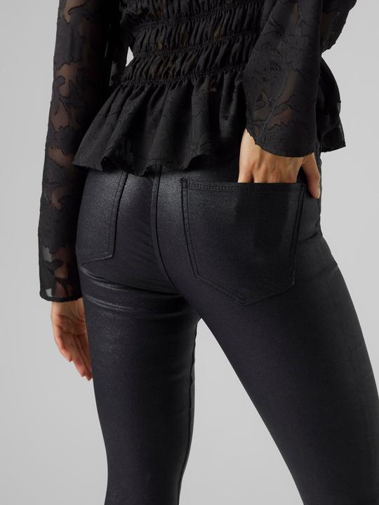 Actual product image Vero Moda VMSOPHIA HR SKINNY COATED JEANS Trousers (32)