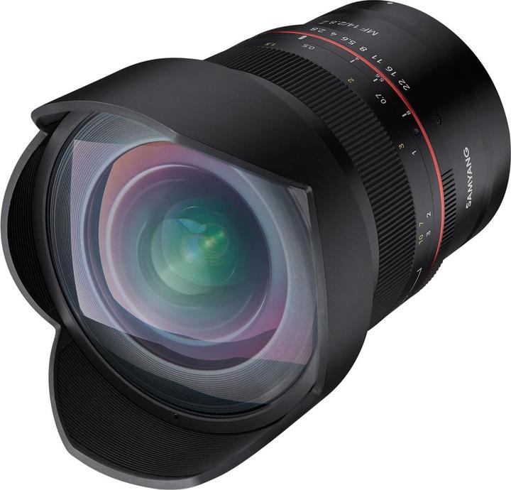 Actual product image Samyang 14mm F2.8 (Nikon Z, full size, APS-C / DX)