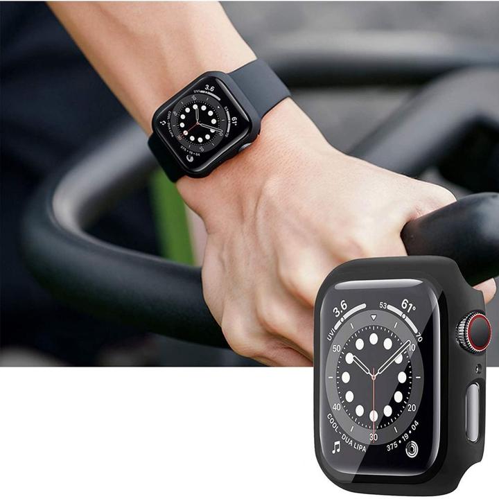 Produktbild Tech Apple Watch 7 Bildschirmrahmen, Schwarz, 45 mm