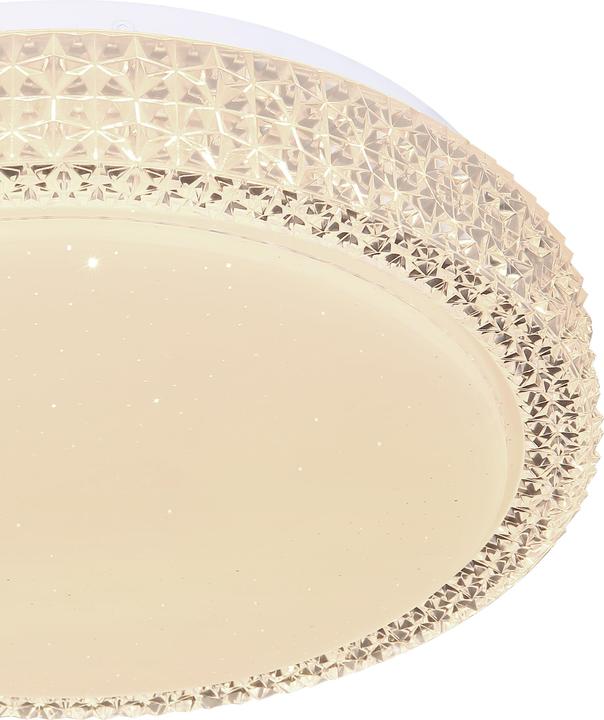 Produktbild Globo Deckenleuchte Ovi weiss 1xLED (980 lm)