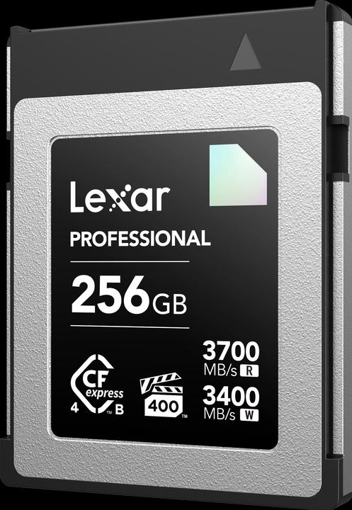 Image du produit Lexar CFexpress PRO 4.0 Type B DIAMOND Series 256GB - R3700/W3400MB/s - VPG400 (256 Go, CFexpress type B)