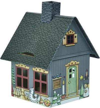 Produktbild Crottendorfer 2192 - Räucherhäuschen aus Metall "Spielzeugmacher", 98 mm