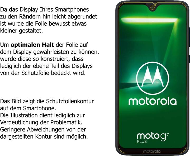 Image du produit Dipos Film de Protection d’écran Anti-reflet (5 pièce(s), Motorola Moto G7 Plus)