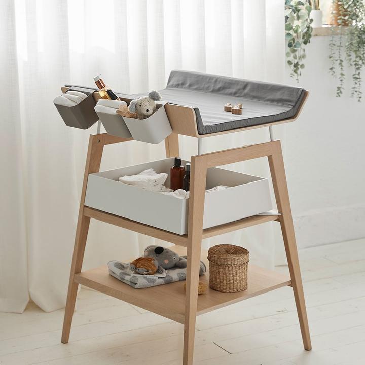 Productafbeelding Leander Verzorgingskussenhoes Linea Cool Grey