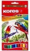 Produktbild Kores Filzmalstifte "Korello 2in1" 10 Farben (Mehrfarbig, 10 x)