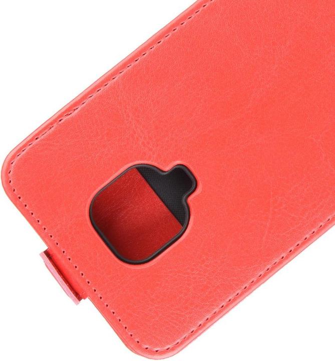 Produktbild Cover-Discount Xiaomi Redmi Note 9 Pro - Klassisches Flip Case vertikal rot (Xiaomi Redmi Note 9 Pro Max, Xiaomi Redmi Note 9S, Xiaomi Redmi Note 9 Pro)