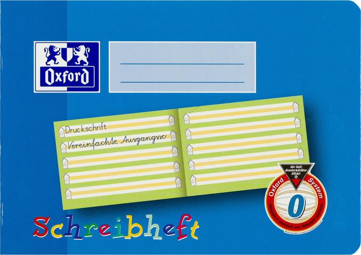 Actual product image Oxford Writing book A5 landscape (A5, Soft cover)