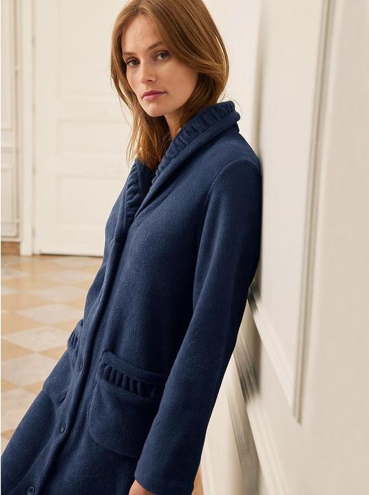 Actual product image Anne Weyburn Fleece dressing gown (52)