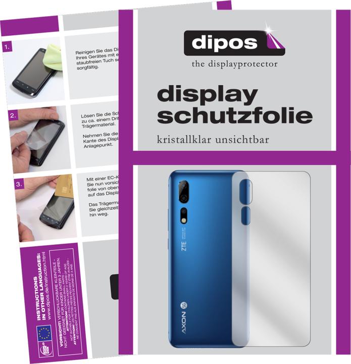 Produktbild Dipos Displayschutzfolie Crystalclear (5 Stück, ZTE Axon 10 Pro)
