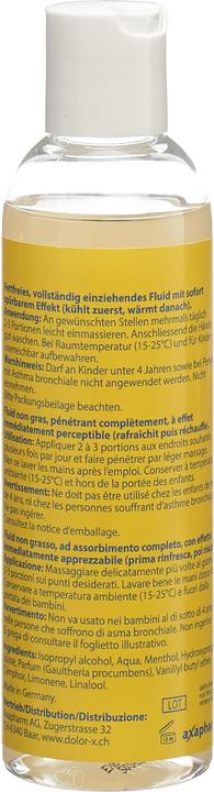 Nährwerte und Zutaten Dolor-X Classic Fluid (1 x, 200 ml, 216 g)