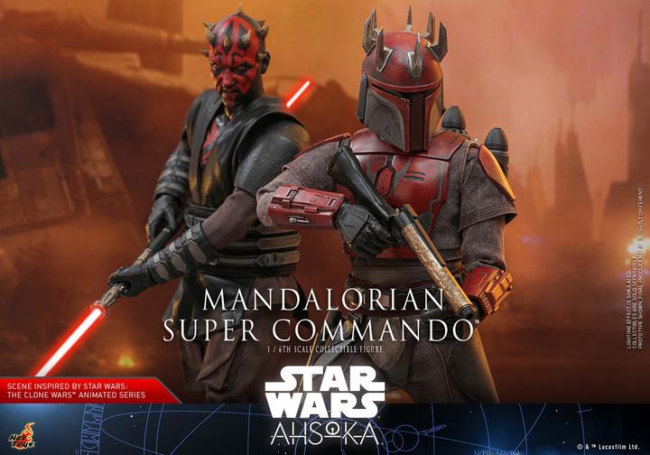 Produktbild Hot Toys Star Wars: The Mandalorian Actionfigur 1/6 Mandalorian Super Commando 31 cm