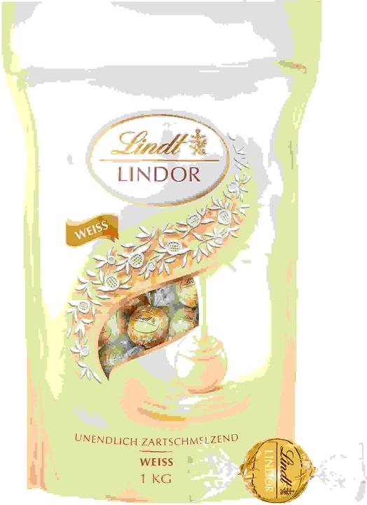 Produktbild Lindt Lindor Weiss (1000 g)