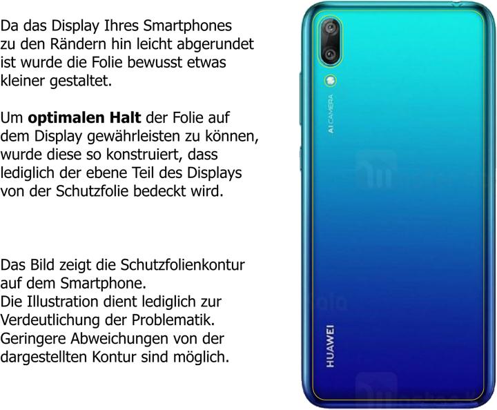 Produktbild Dipos Displayschutz Anti-Shock (2 Stück, Huawei Y7 Pro (2019))