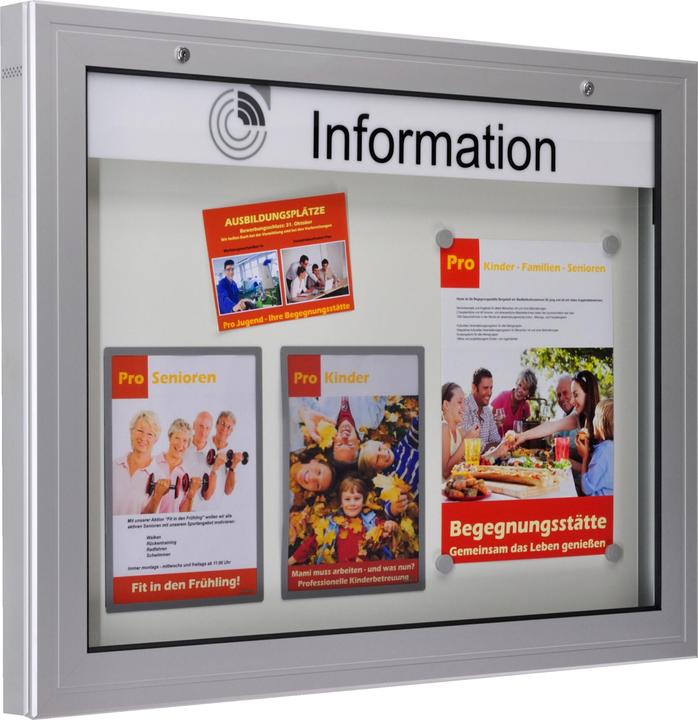 Produktbild kaiserkraft Schaukasten (Magnettafel, 138 x 102.5 cm)