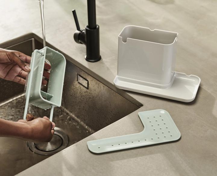 Actual product image Joseph Joseph Caddy Sink Organizer - Light Stone/Sage