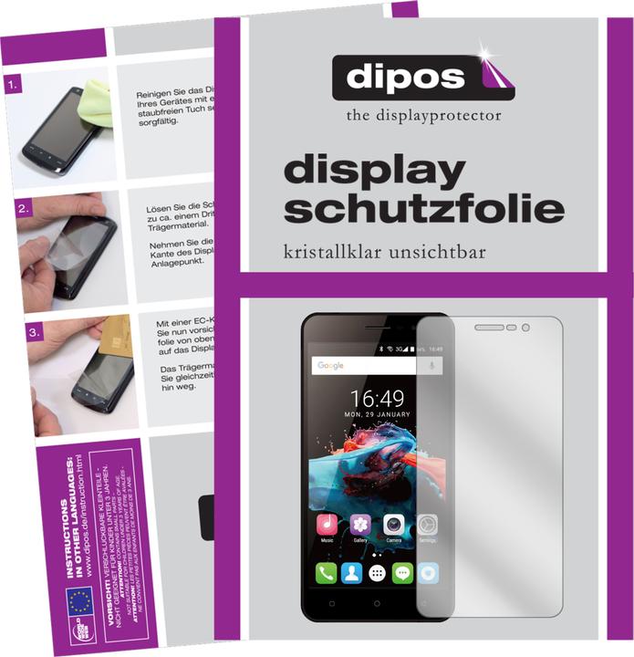 Actual product image Dipos Screen Protector Crystalclear (2 Piece, Denver SDQ-52001G)
