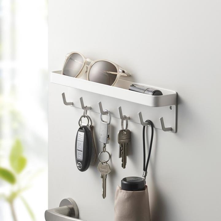 Produktbild Yamazaki Magnetisches Schlüsselbrett mit Ablage SMART