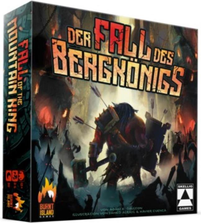 Actual product image Skellig Games SKE48011 - Der Fall des Bergkönigs, Brettspiel, 1-5 Spieler, ab 13 Jahre, (DE-Ausgabe) (German)