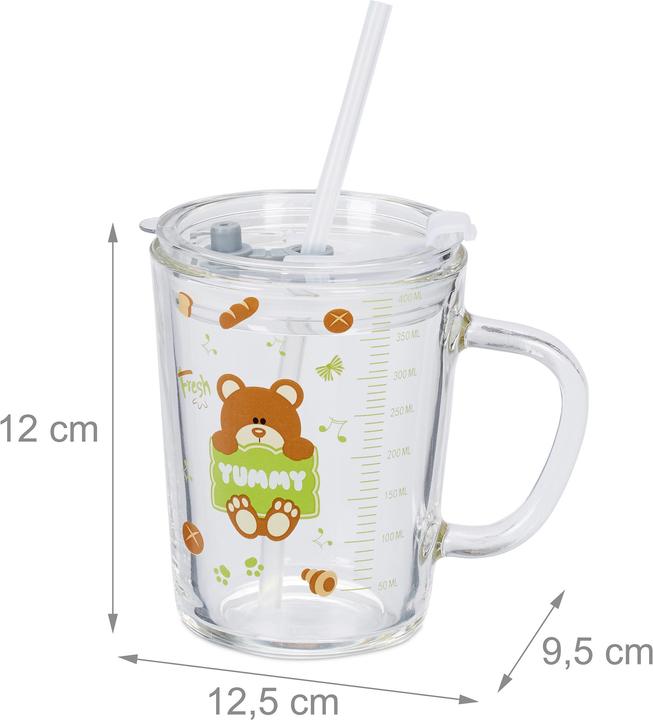 Produktbild Relaxdays Kindergläser