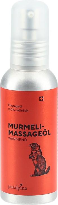 Puralpina Murmeli-Massage-Öl (1 x, 100 ml, 130 g)